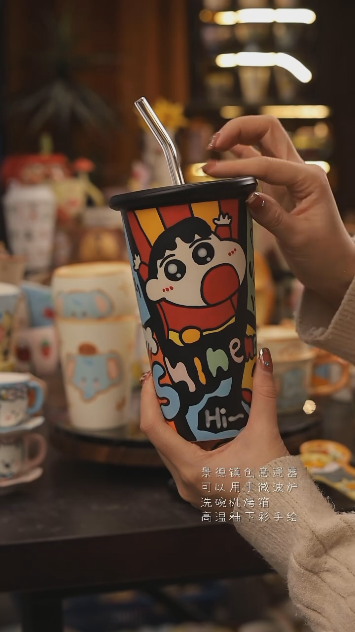 景德镇釉下彩绘设计师款式陶瓷