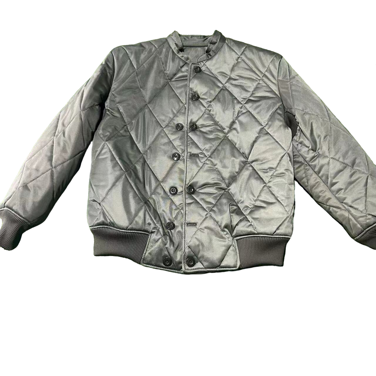 橄榄绿色单上衣保暖休闲棉服