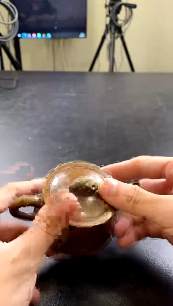 紫砂拍打成型紫砂甄选直播间
