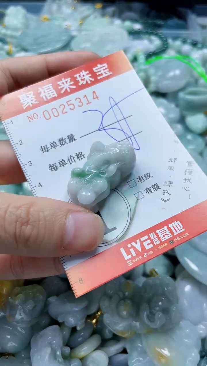 【闪购商品】翡翠颈饰未镶嵌闪购0025314