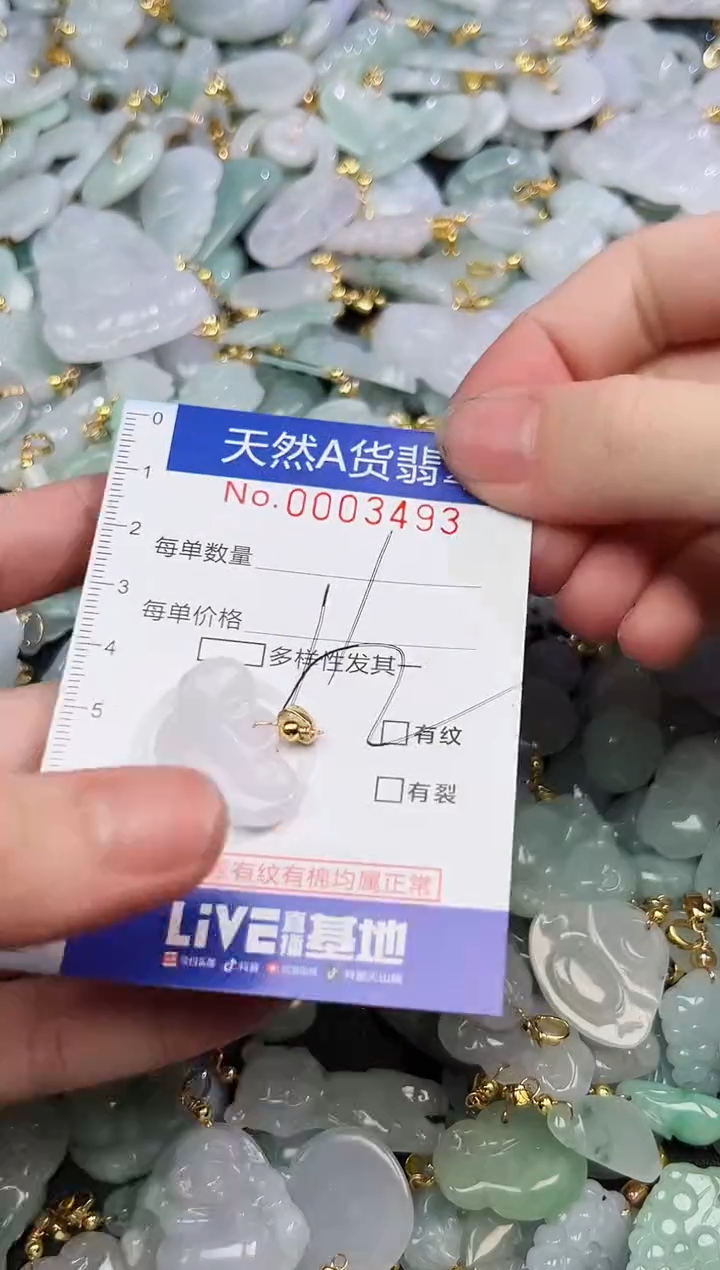 翡翠未镶嵌颈饰爆款时尚百搭闺蜜款天然翡翠A货