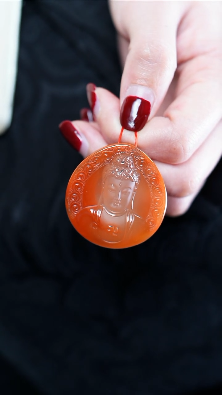 【闪购商品】南红玛瑙颈饰未镶嵌吊坠@@DSDJ0040