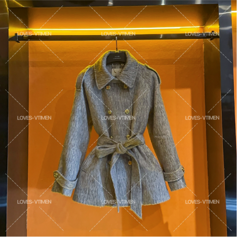 【宠粉价】白鸭绒秋冬设计师经典气质风羽绒服外套LOVES-A1332