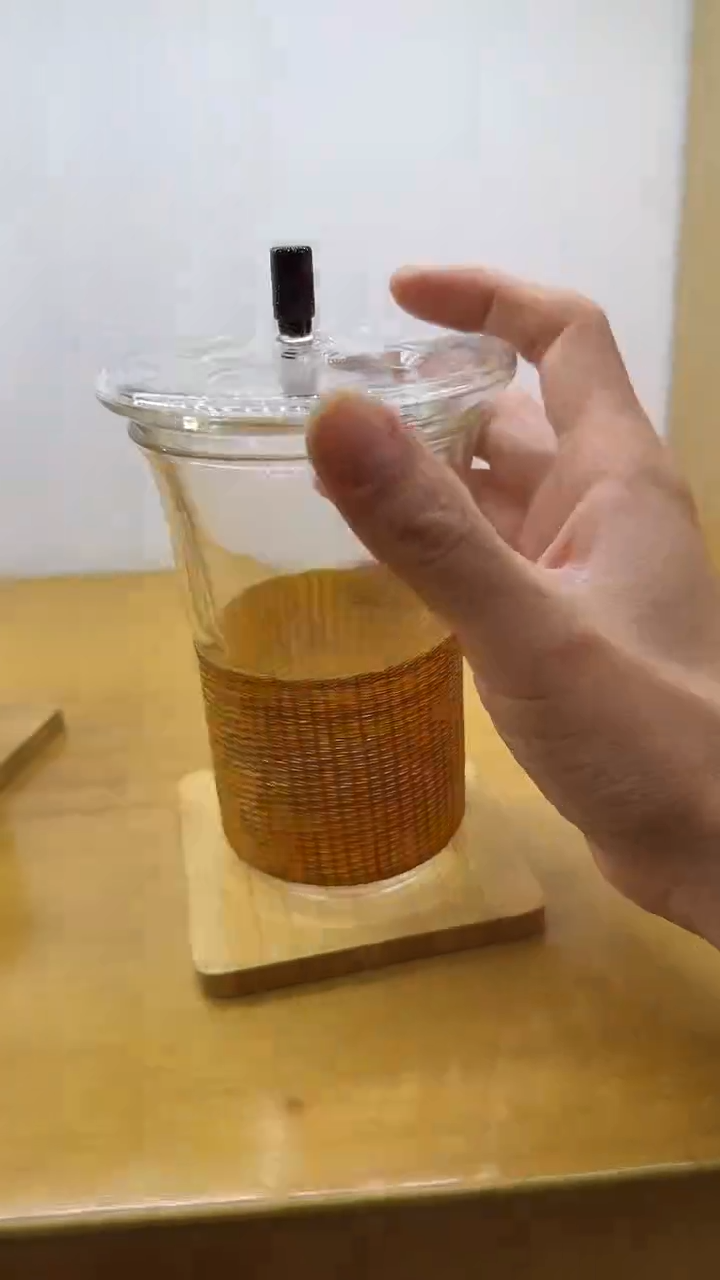 朴雅三件杯紫金      