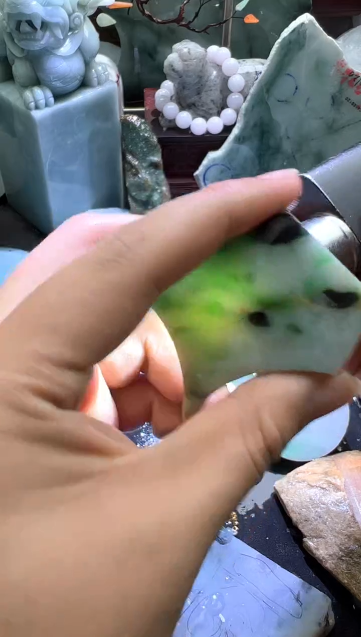 未镶嵌挂件翡翠天然缅甸翡翠A货