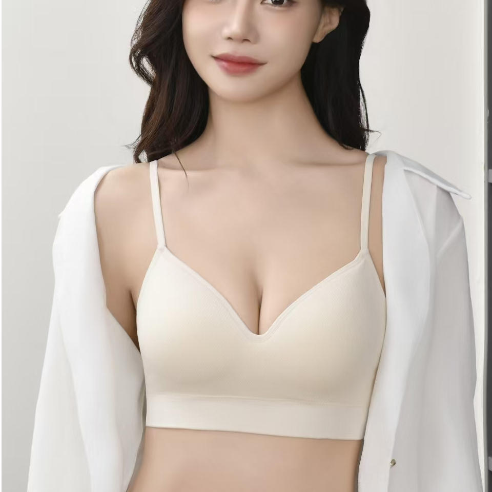 2025秋冬款聚拢收副乳一体杯文胸性感舒适美背内衣
