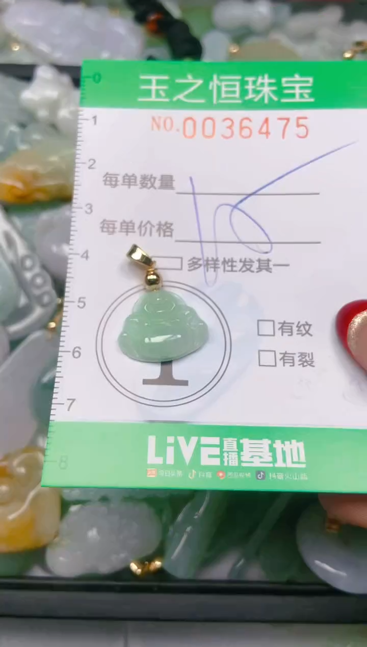 【闪购商品】翡翠颈饰未镶嵌闪购0036475