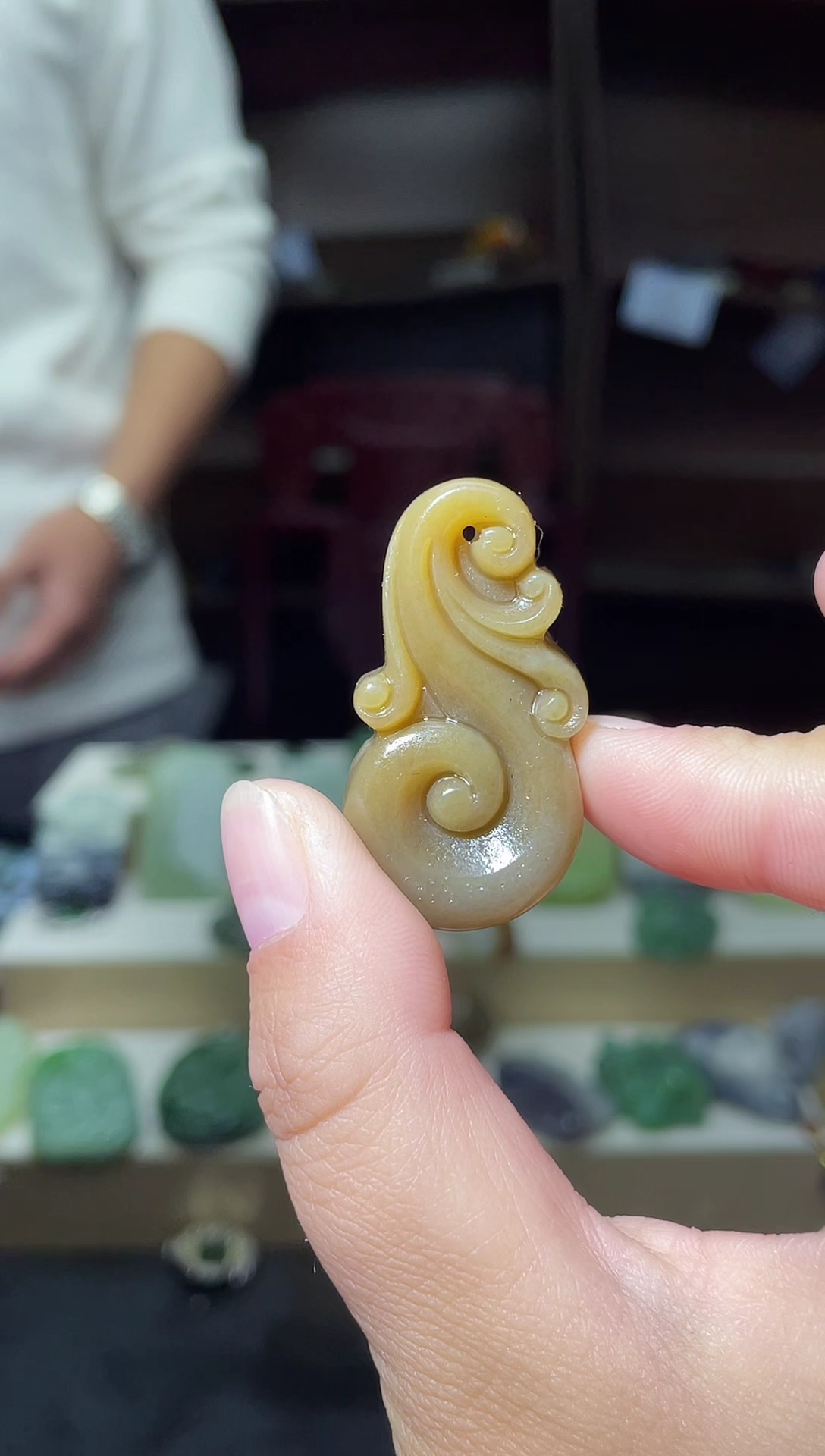 【闪购商品】和田玉颈饰未镶嵌1