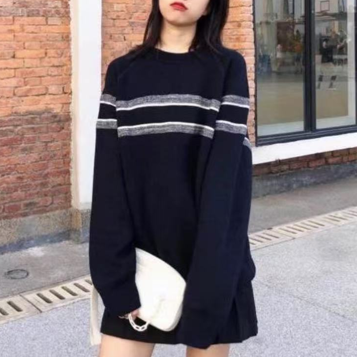 未使用 DIOR/迪奥 Oblique印花双面穿圆领长袖针织衫