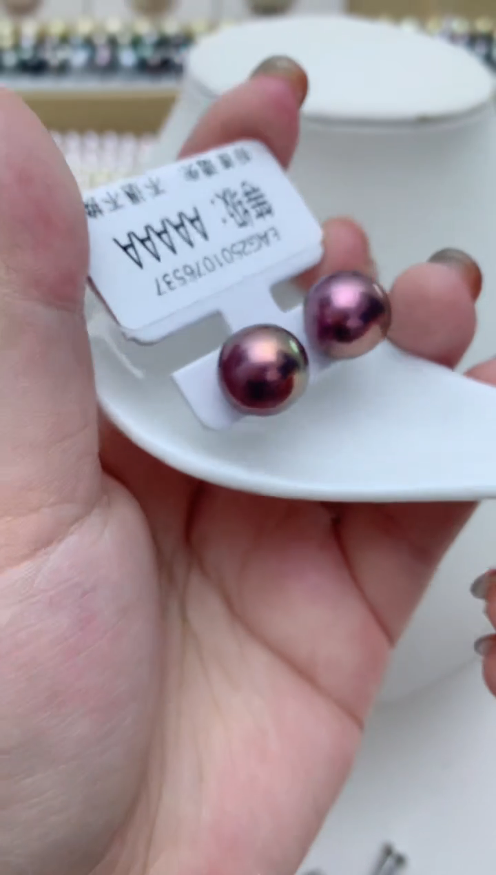 【闪购商品】淡水珍珠耳饰银S925镶嵌q4 