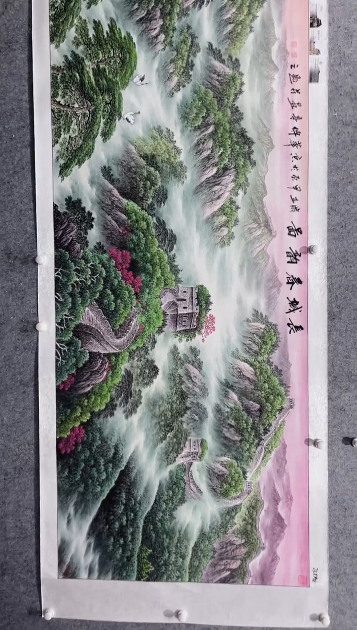 国画张传亭老师的作品3