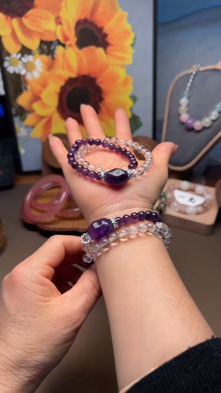 未镶嵌手链水晶1