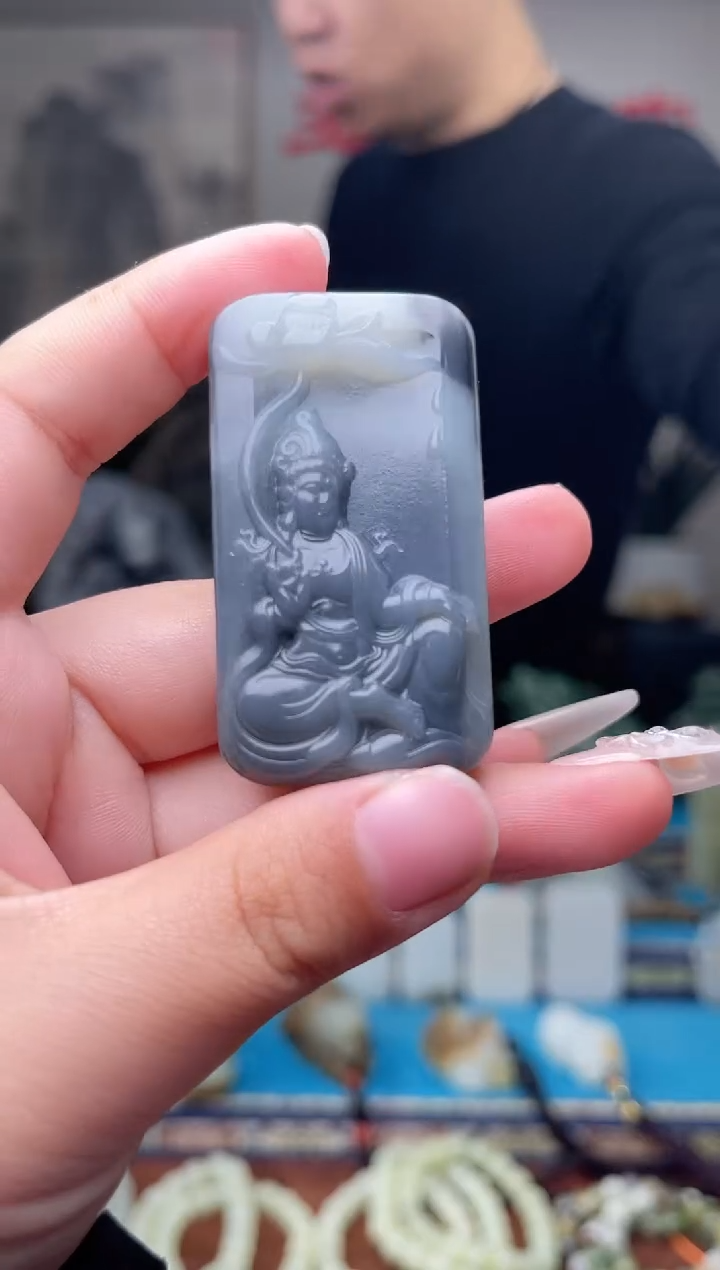 【闪购商品】和田玉未镶嵌挂件1