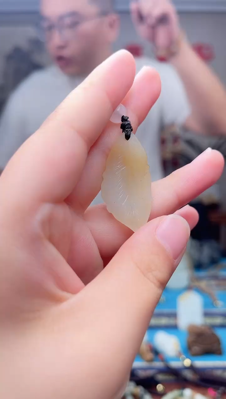 和田玉未镶嵌挂件1