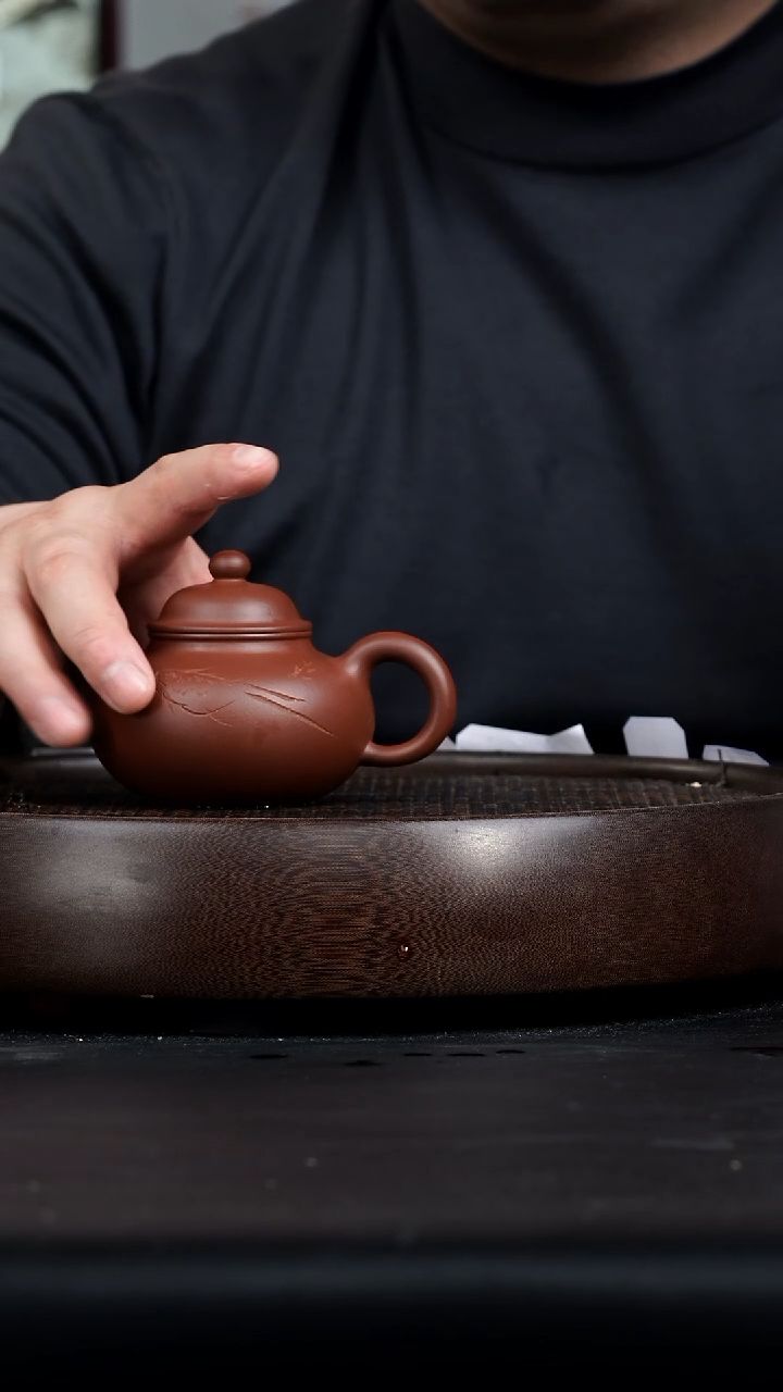 【闪购商品】紫砂茶壶吕容容天紫泥