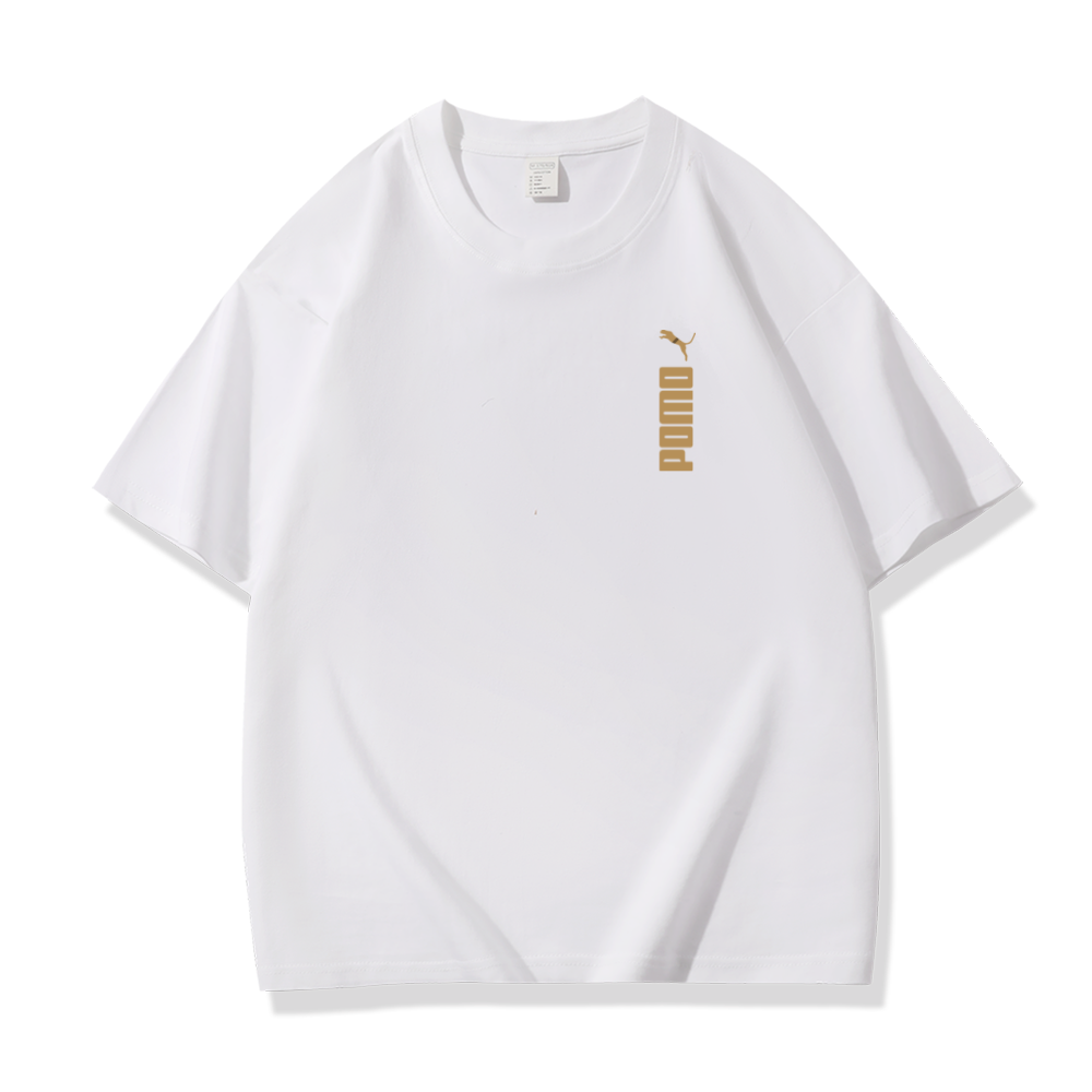 【一折粉丝福利】潮牌男女同款圆领百搭T恤