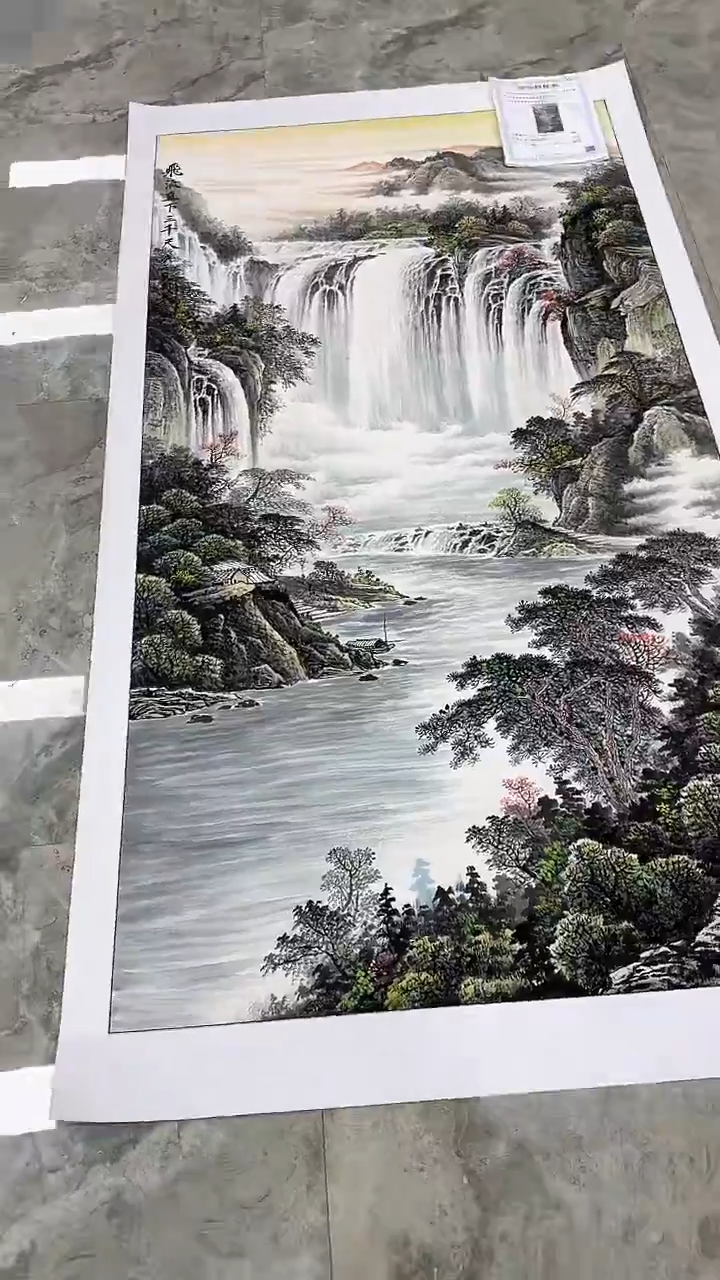 国画瀚美艺术刘武手绘-国画原作24