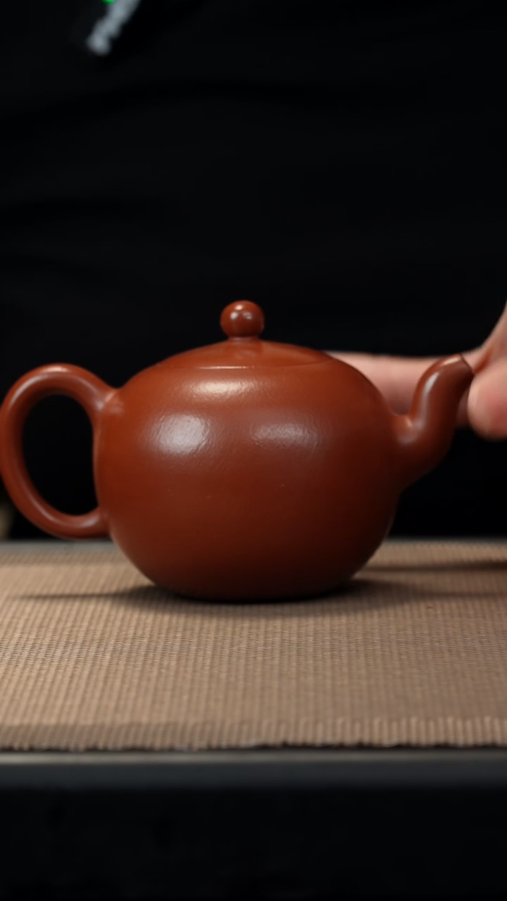 茶壶紫砂朱泥一粒珠190c