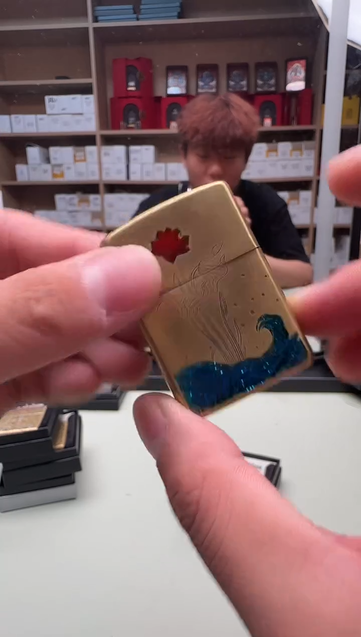 Zippo打火机168爱莲说