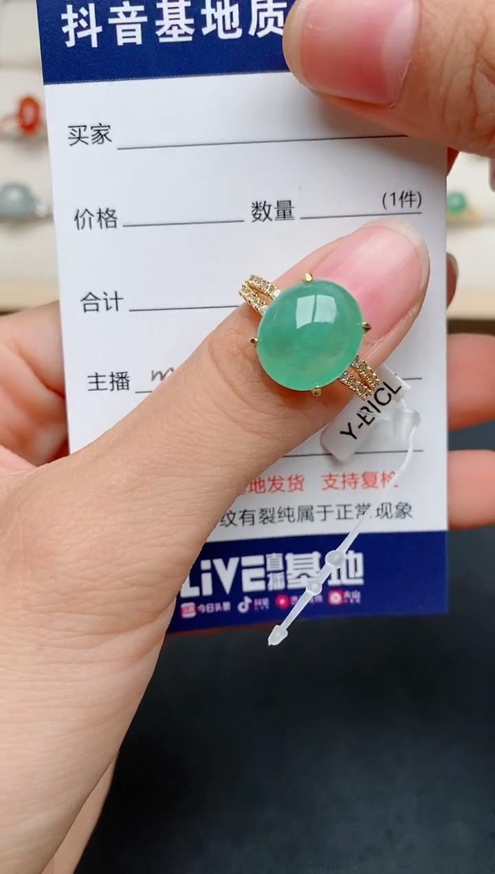 【闪购商品】翡翠银S925镶嵌戒指.....
