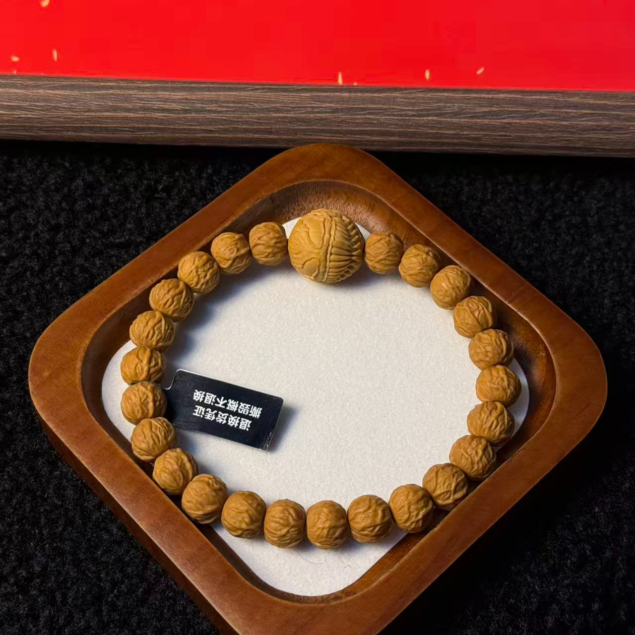 猴头雕刻毒液-9.2mm-精挑精卡全品无暇