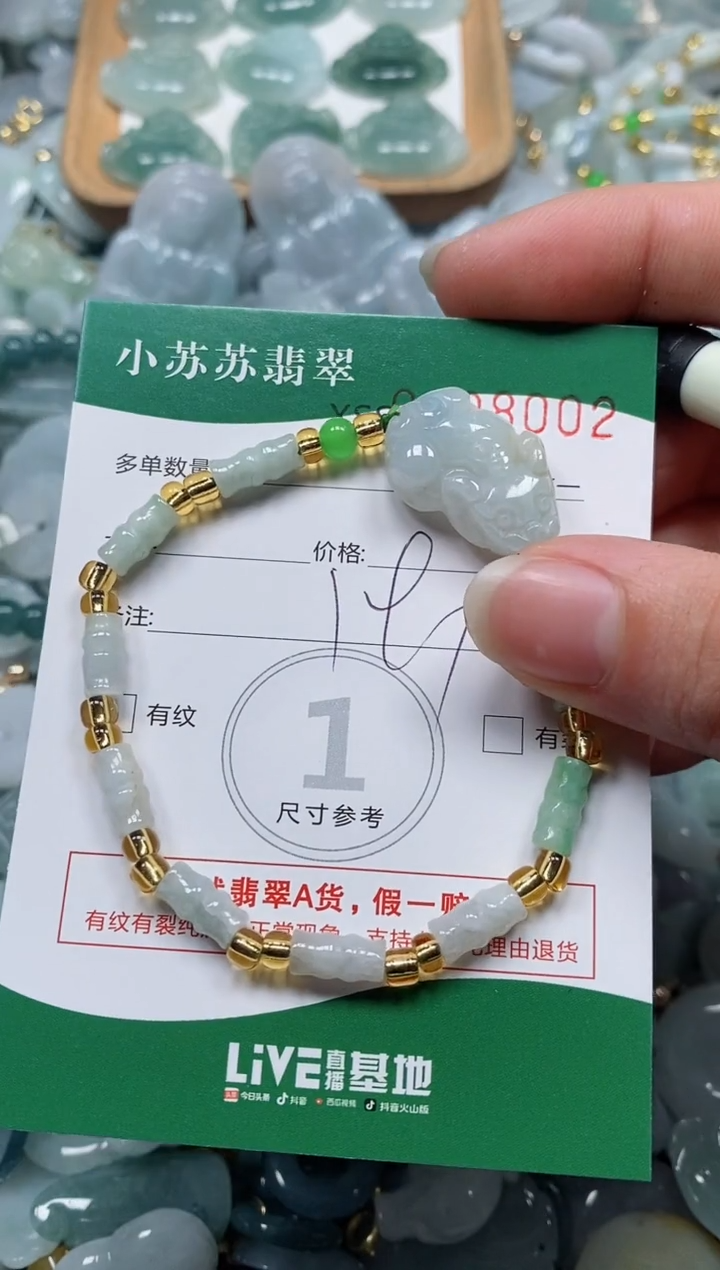 【闪购商品】翡翠颈饰未镶嵌闪购商品0108002