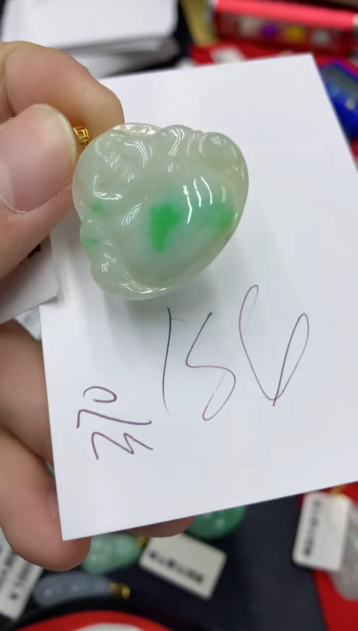 【闪购商品】翡翠颈饰18K金镶嵌号链接1111111111