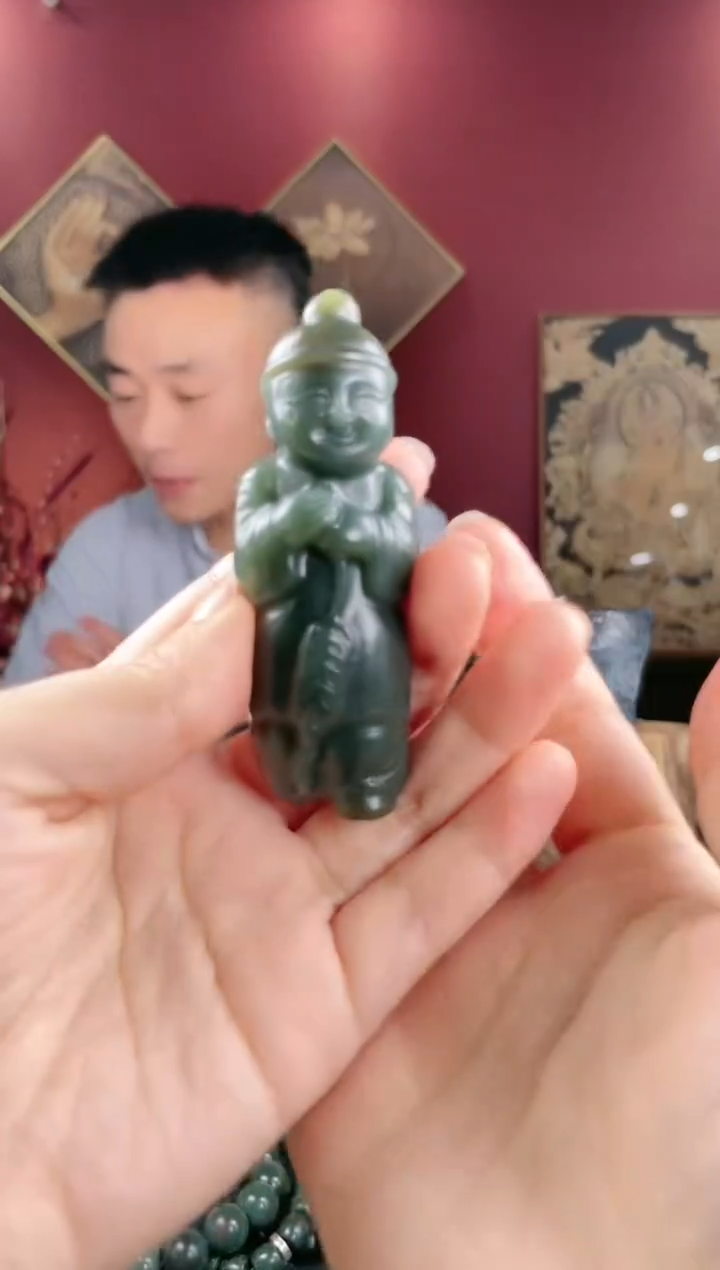 【闪购商品】和田玉把件未镶嵌财主