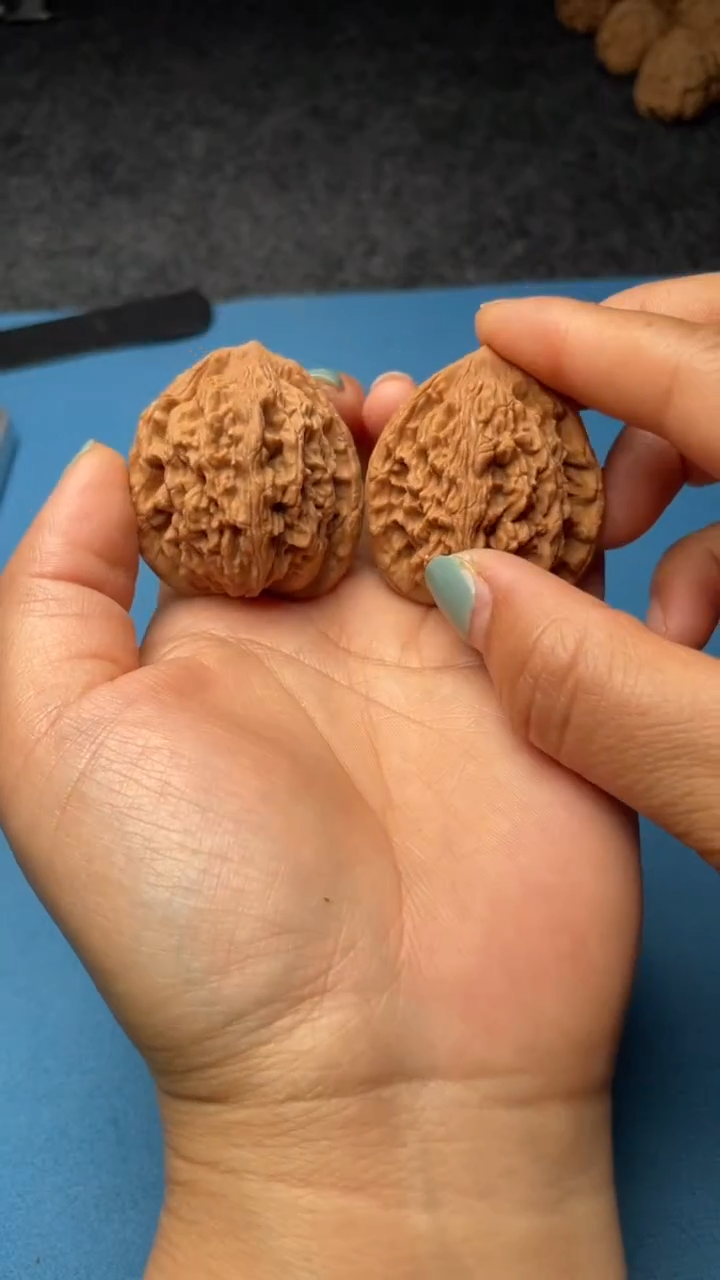 文玩核桃把件w183虎头39尺