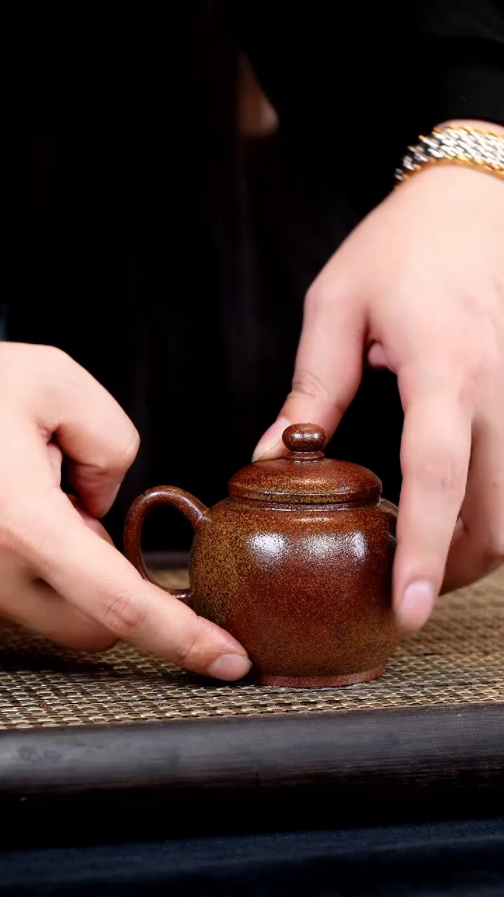 【闪购商品】紫砂茶壶宜兴紫砂柴烧茶壶160cc