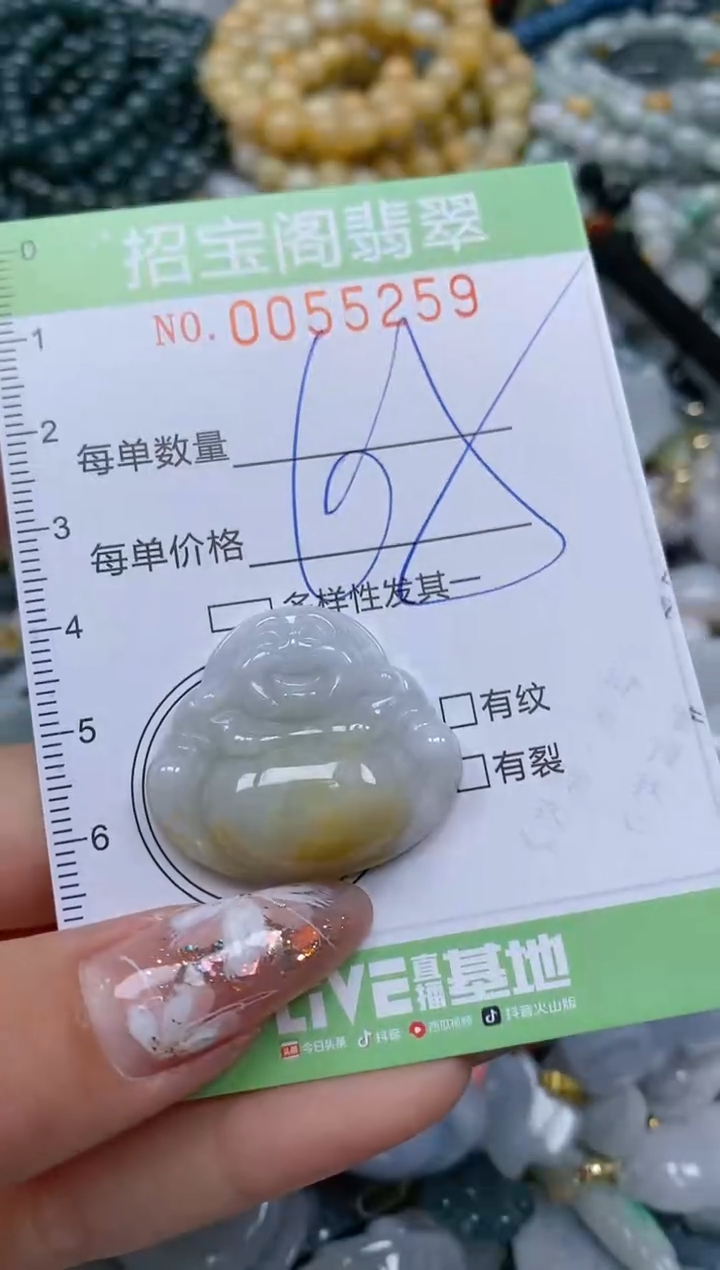 【闪购商品】翡翠颈饰未镶嵌闪购商品0055259