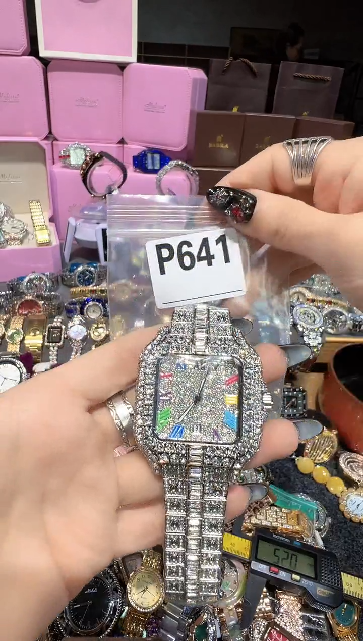 石英机芯不锈钢不锈钢直播定闪专用