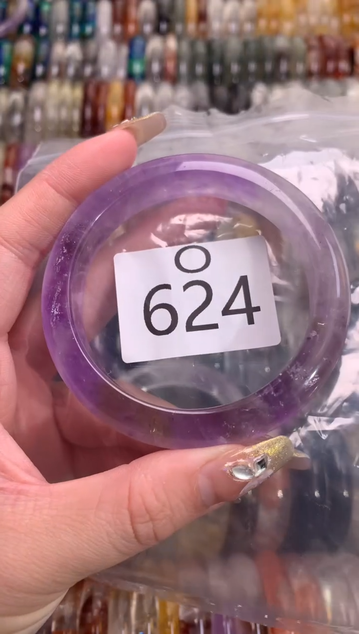 【闪购商品】水晶水晶手镯未镶嵌624-57