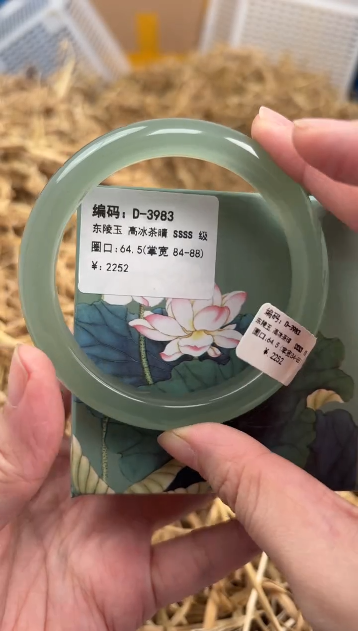 未镶嵌手镯石英质玉D-3983