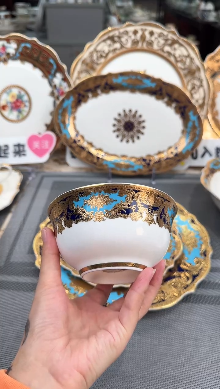【闪购商品】瓷片4.5寸饭碗 春节活动福利价