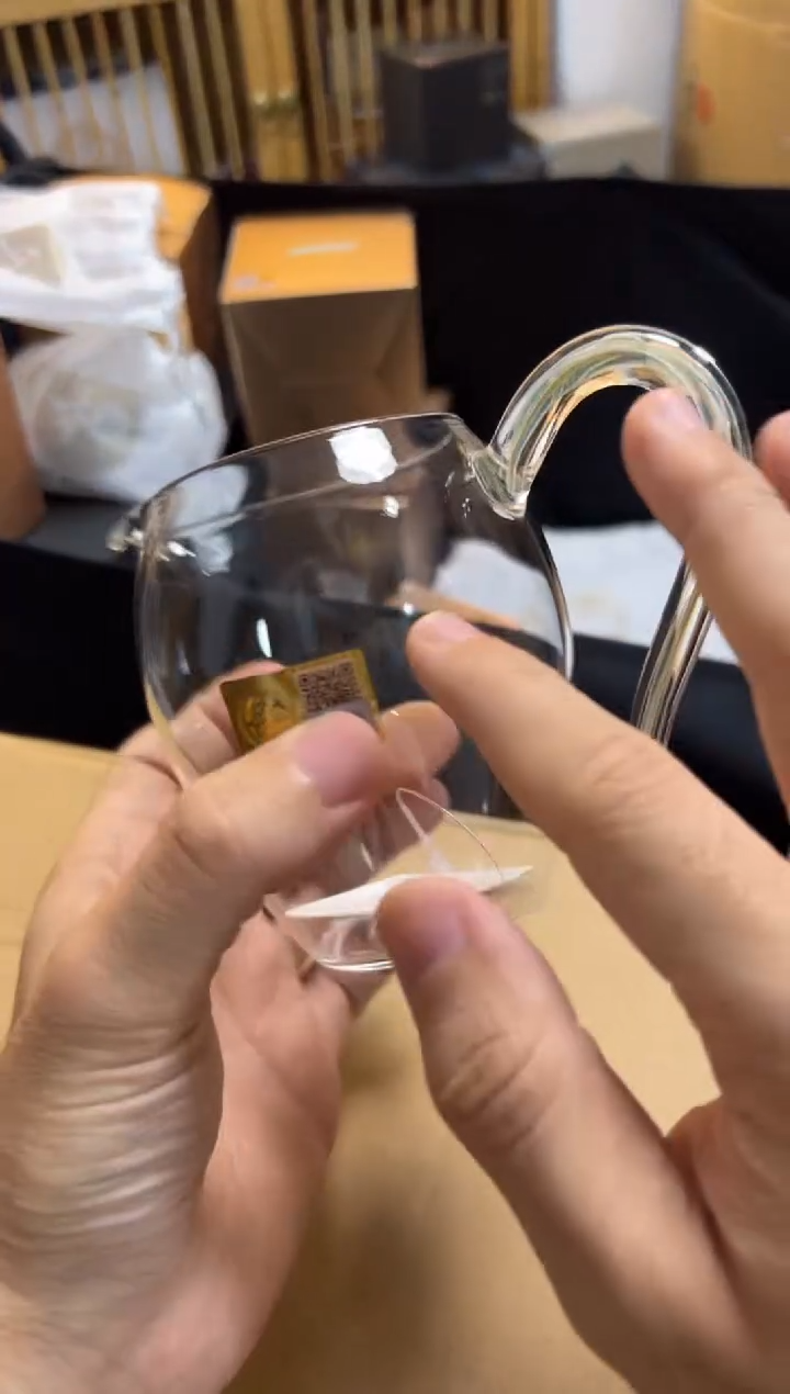 【闪购商品】禾器怡然金丝公道杯2318