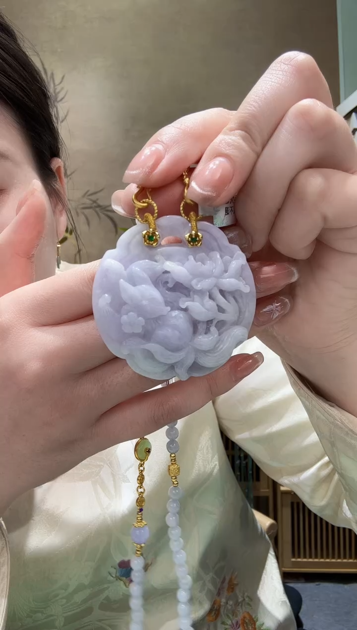 【闪购商品】翡翠颈饰未镶嵌吊坠