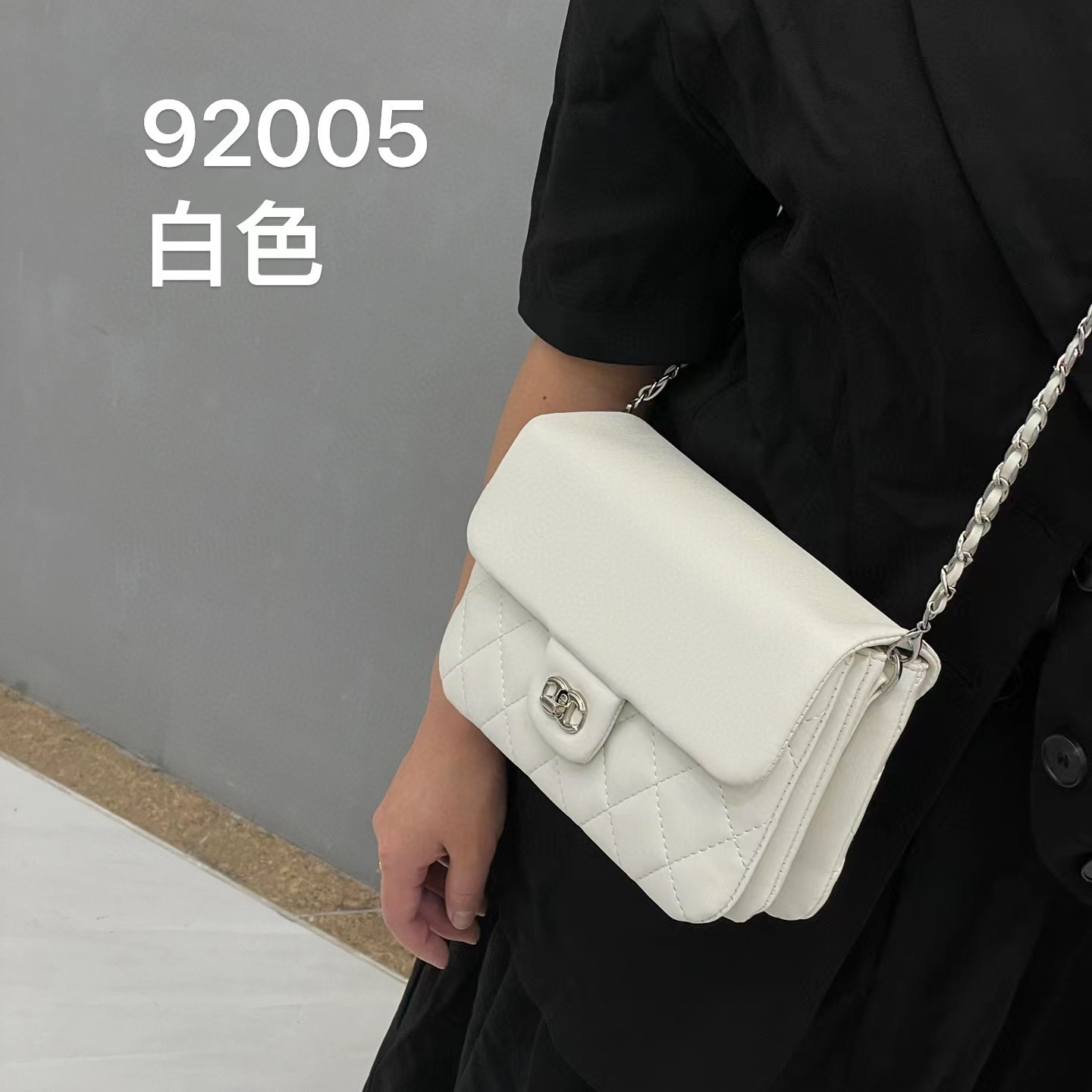 【若汐Rosalie】SK-92005-白色轻奢时尚气质百搭女士包包