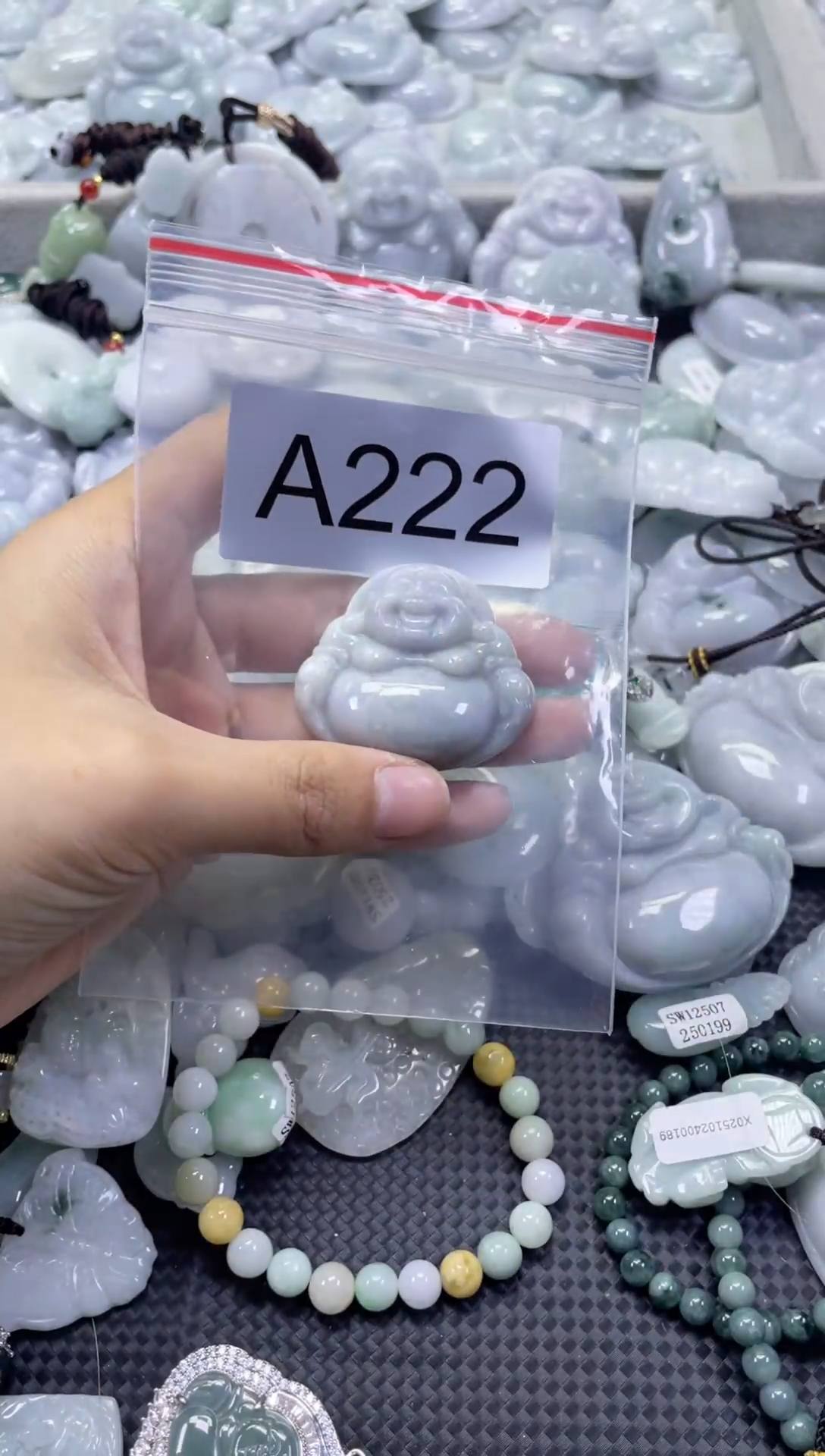 颈饰未镶嵌翡翠A222