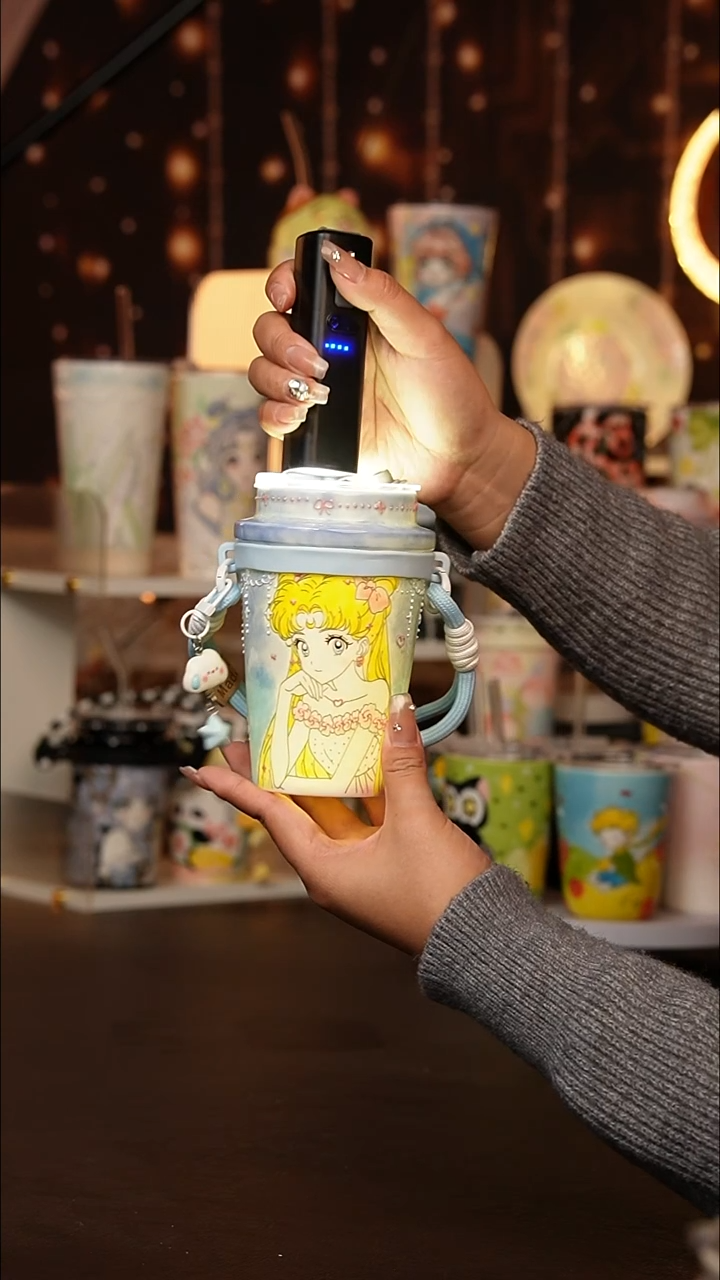 (玉泥）景德镇手工手绘文创陶瓷杯