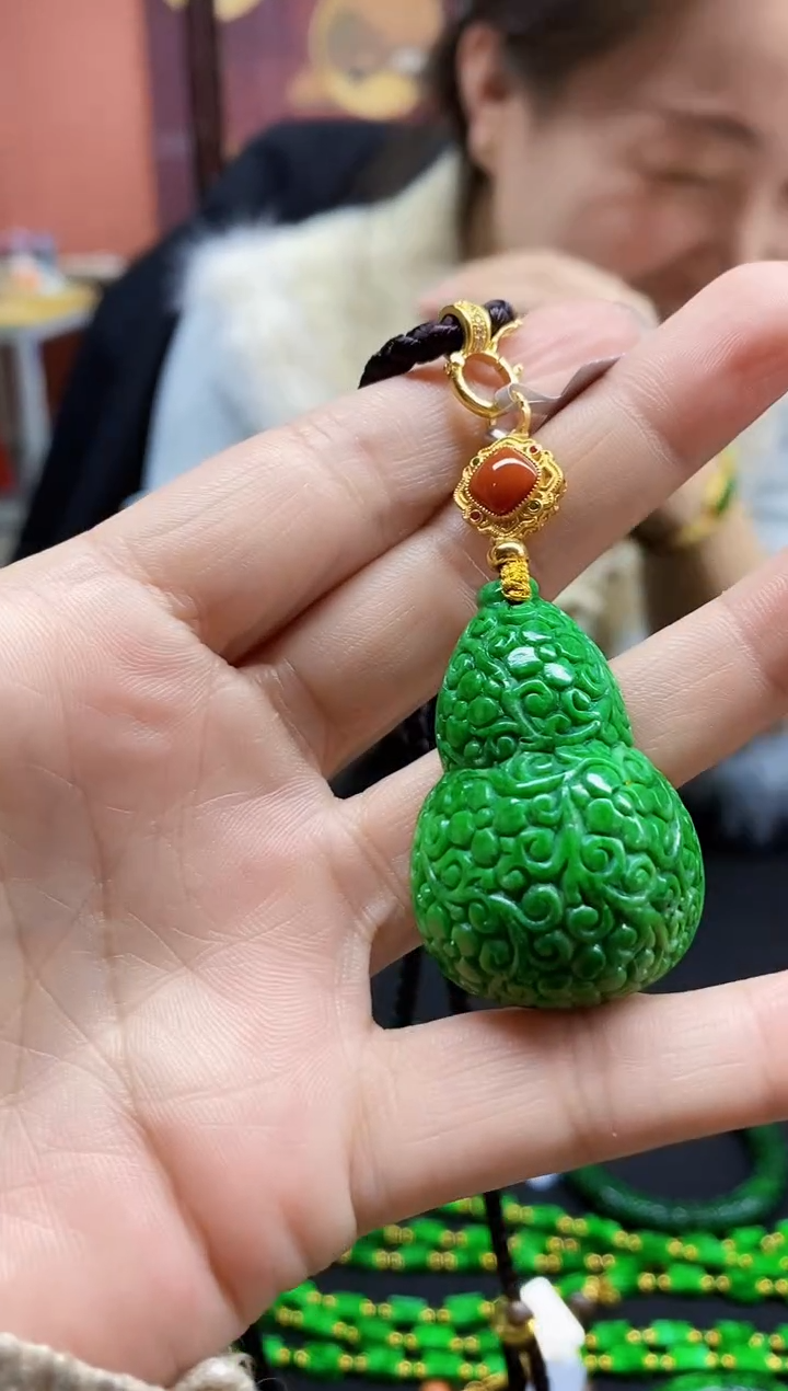 颈饰未镶嵌翡翠翡翠吊坠78