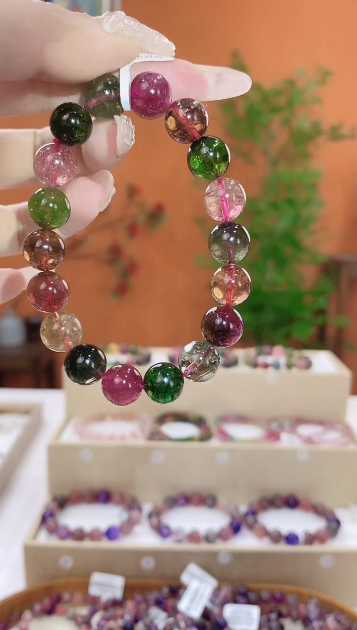 【闪购商品】碧玺手链未镶嵌碧玺手链10*多样性发货一件