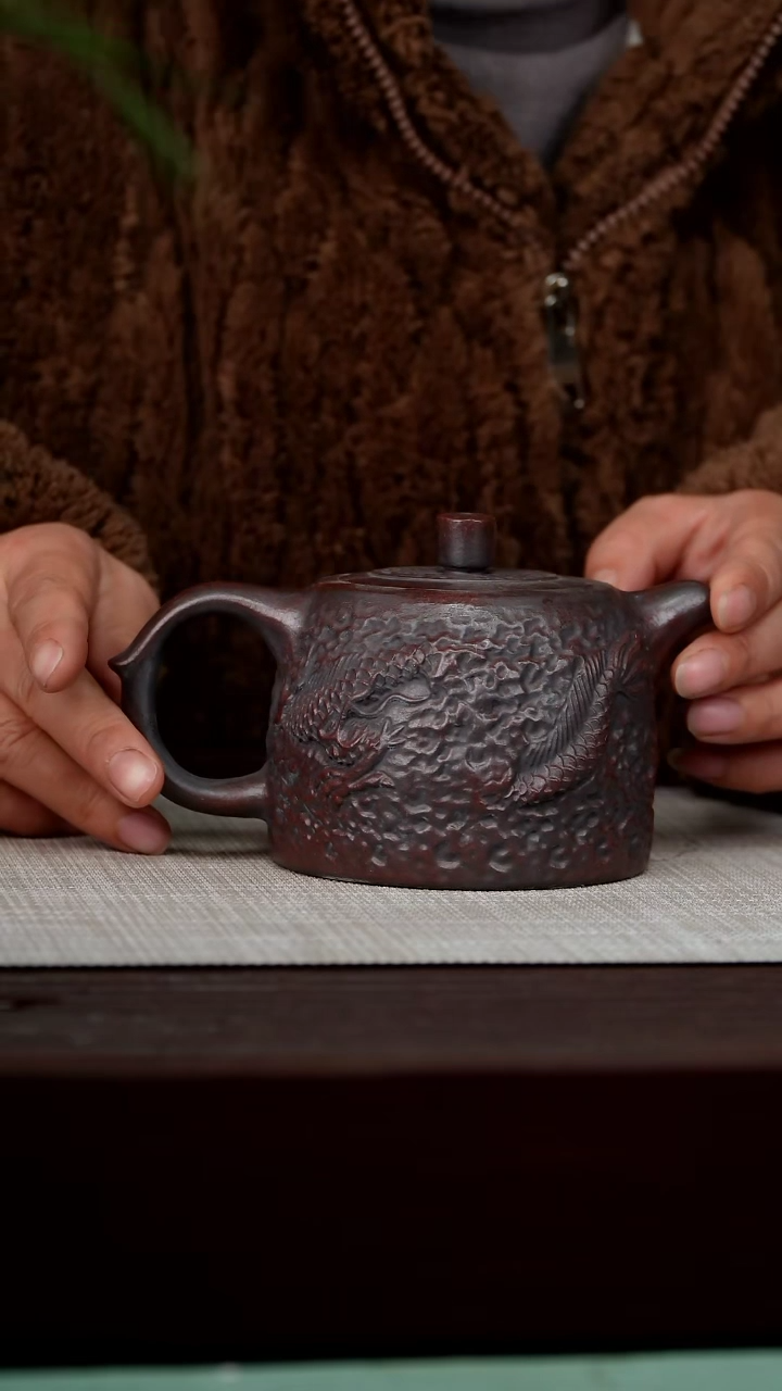 【闪购商品】宜兴原矿紫砂壶茶壶350C
