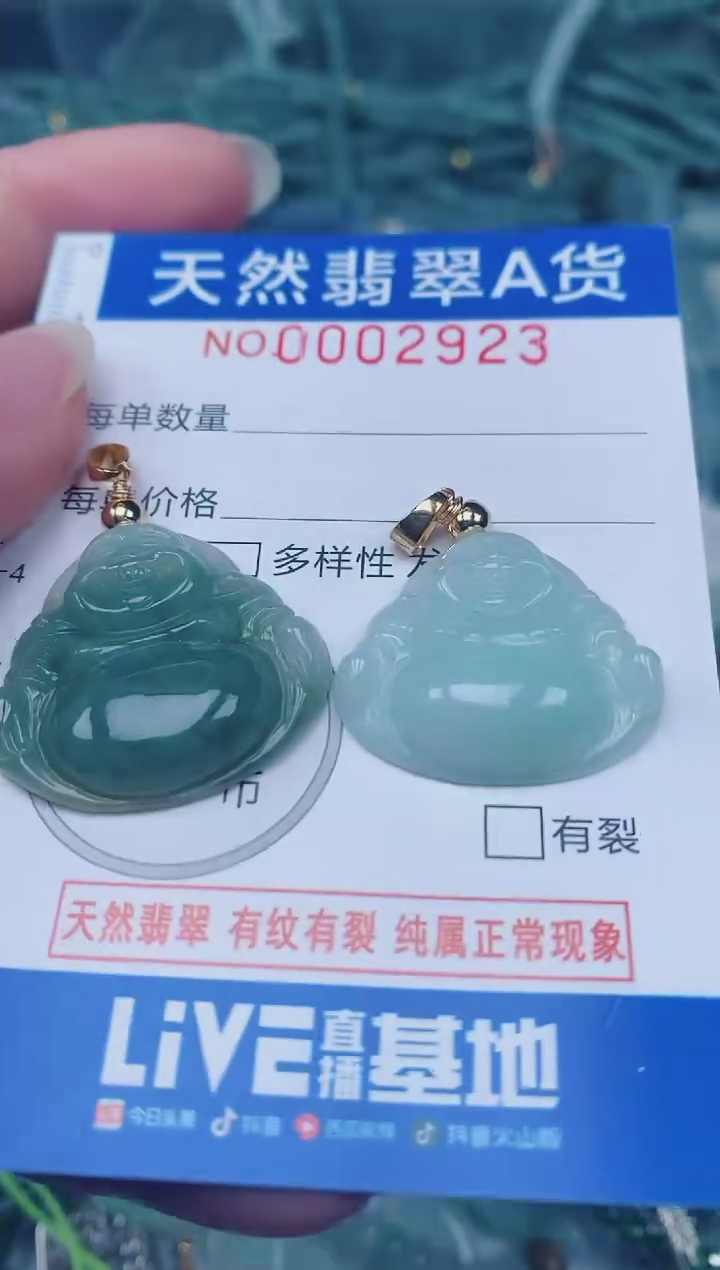 颈饰未镶嵌翡翠00002923