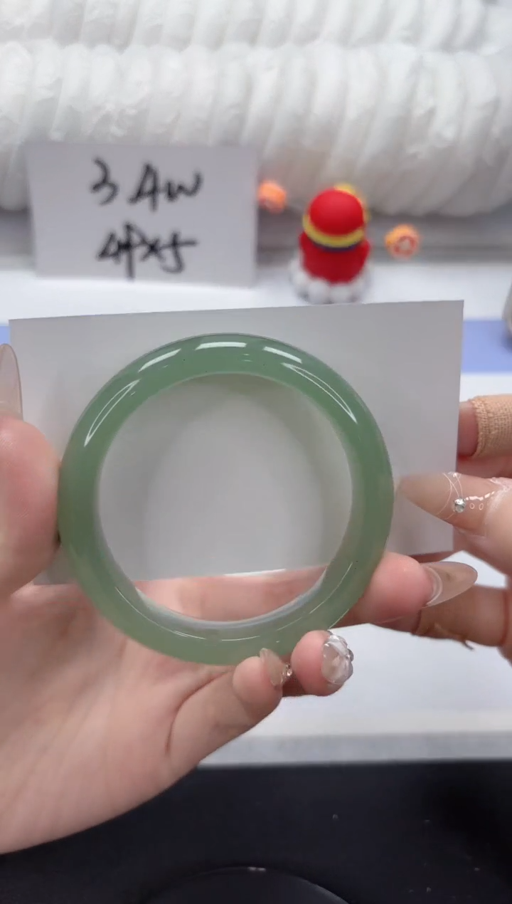 石英质玉未镶嵌手镯A335-56.8