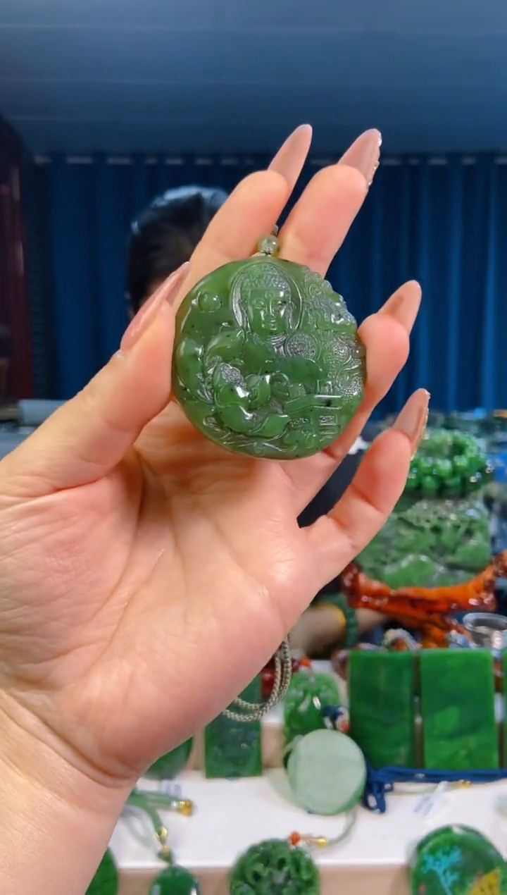 【闪购商品】和田玉挂件未镶嵌1