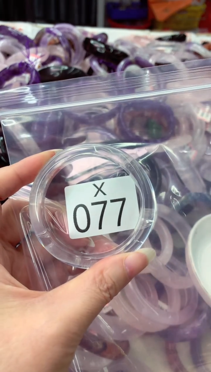 未镶嵌手镯水晶X077-52+