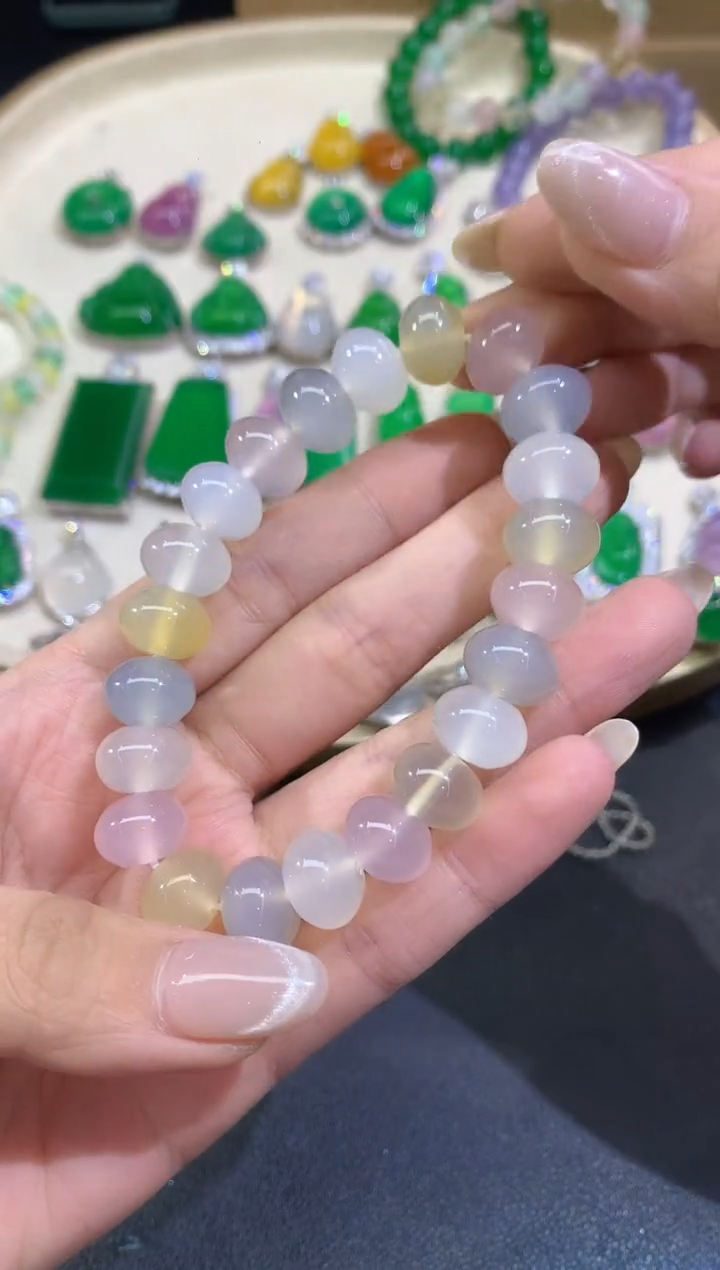 未镶嵌手串玛瑙/玉髓A128|580