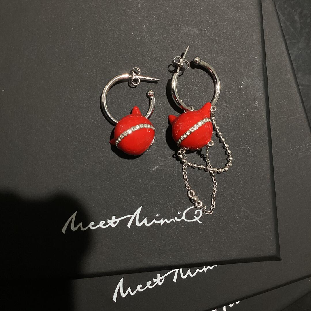 合金耳饰 MQ 喵咪耳环 6252410241012