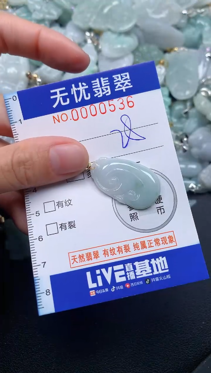 颈饰未镶嵌翡翠536